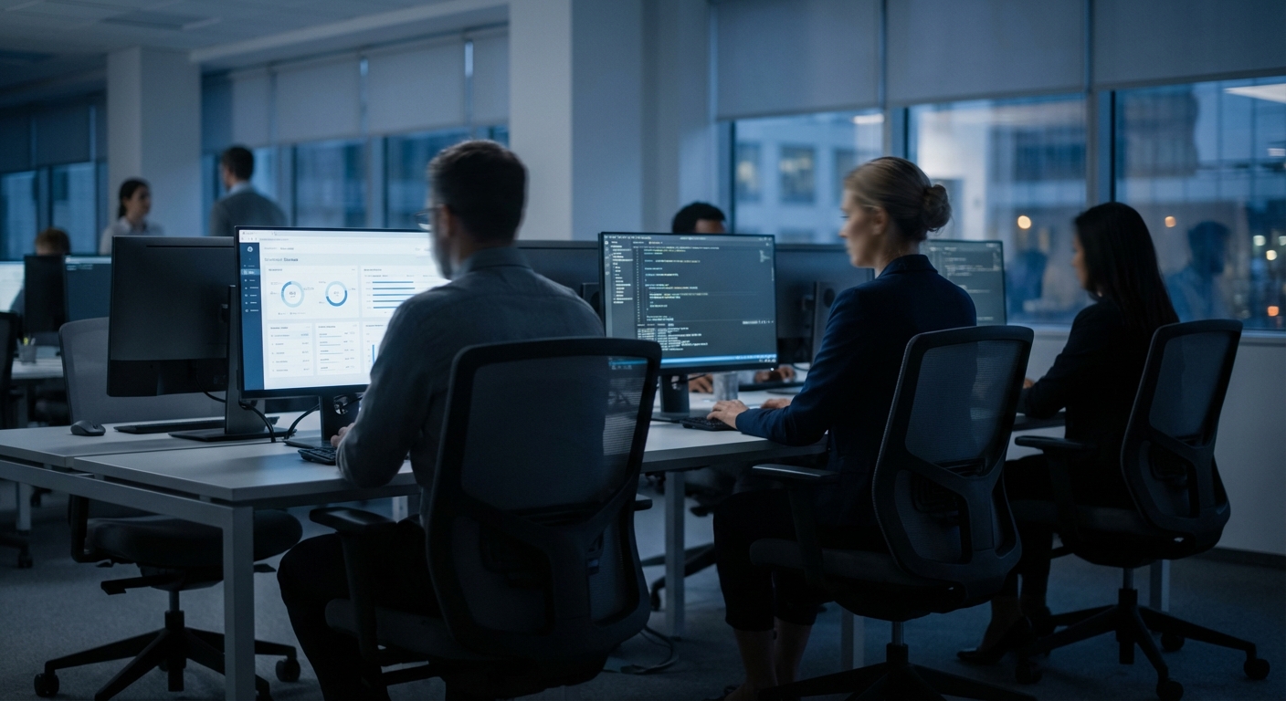 SwyftOps team collaborating